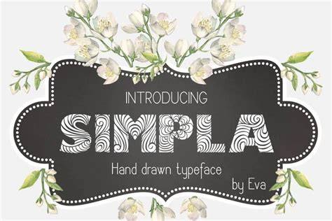 Download Free Simpla Font Creativefabrica