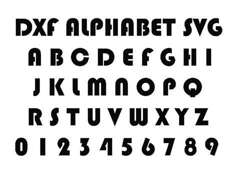 Download Free Simpla Font Creativefabrica DXF Files