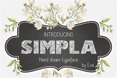 Download Free Simpla Font For Crafts