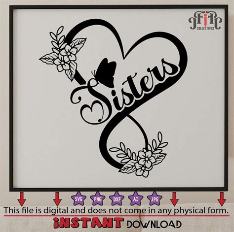 Download Free Sister SVG, Sister DXF, Cuttable File Files DXF Files