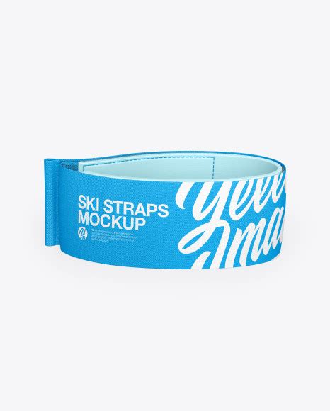 Download Free Ski Strap Mockup PSD Generator