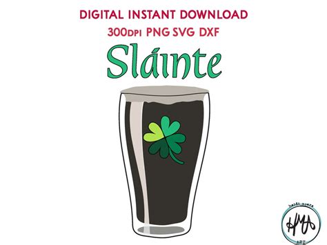 Download Free Slainte Beer - SVG File, DXF File For Crafts