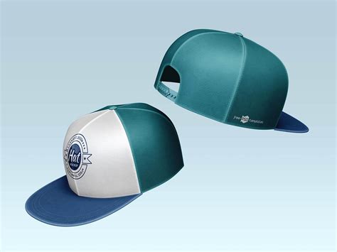 Download Free Snapback Cap Mockup Set PSD Templates Placeit Free PSD Mockups