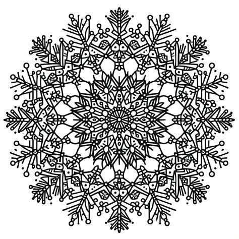 Download Free Snowflake Mandala | Cut File For Silhouette