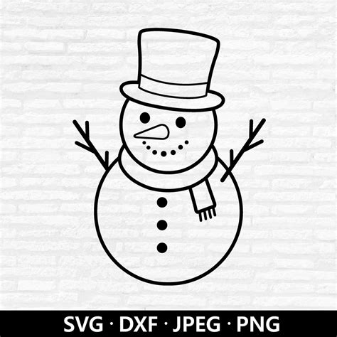 Download Free Snowmen DXF Files