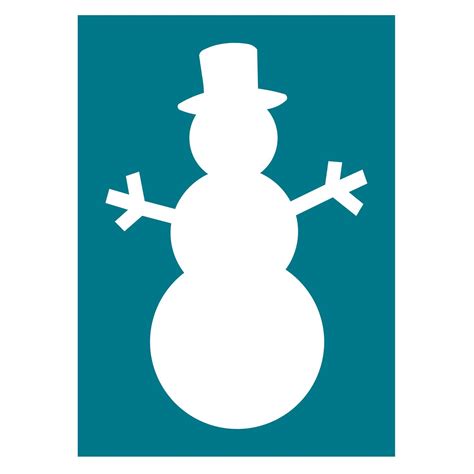 Download Free Snowmen For Silhouette