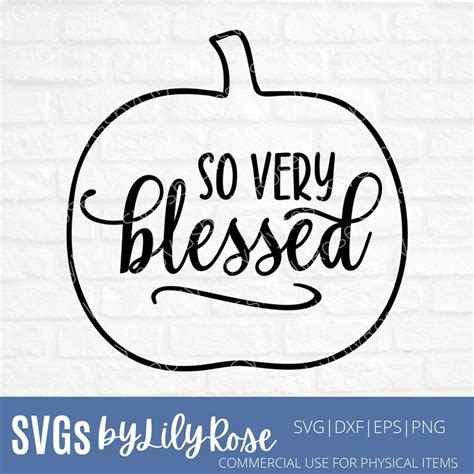Download Free So Very Blessed Cut Images