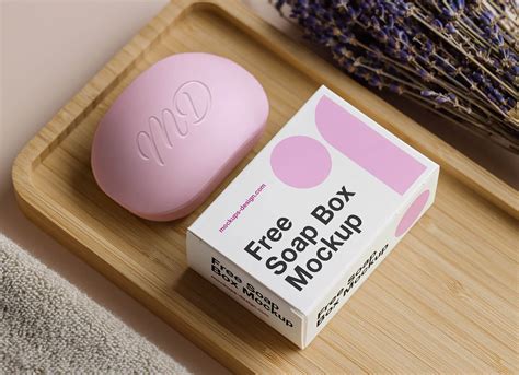 Download Free Soap Bar Mockup PSD Object Mockups