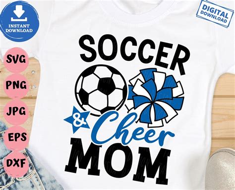 Download Free Soccer Cheer Mom Cut Images