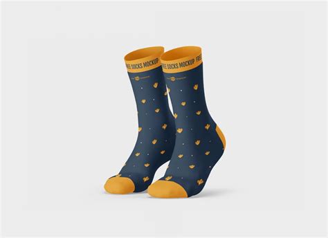 Download Free Socks Mockup Set PSD Templates Object Mockups