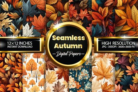 Download Free Soft Autumn Digital Papers Files