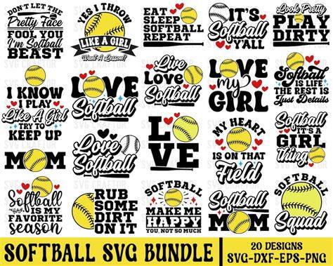 Download Free Softball Life Cut Design Files Free PSD Mockups
