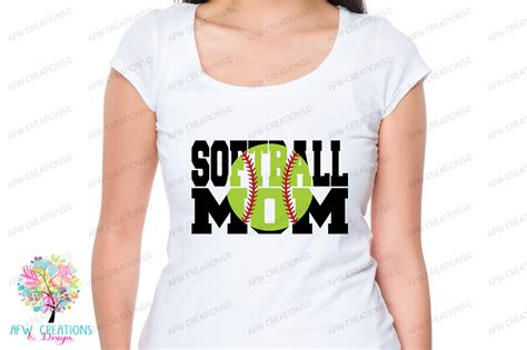 Download Free Softball Mom SVG Files DXF Files