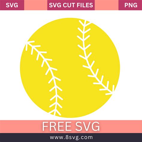 Unleash Your Inner Softball Superstar with the Best Free Softball SVGs!
