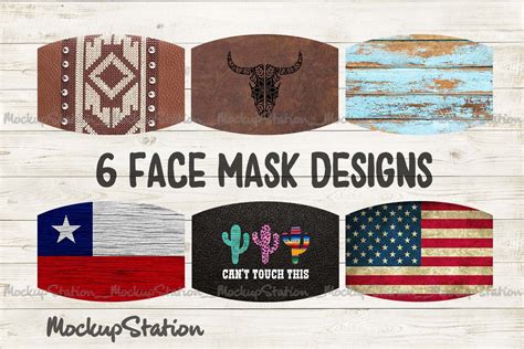 Download Free Southwest Face Mask Design Bundle Commercial Use DXF Files