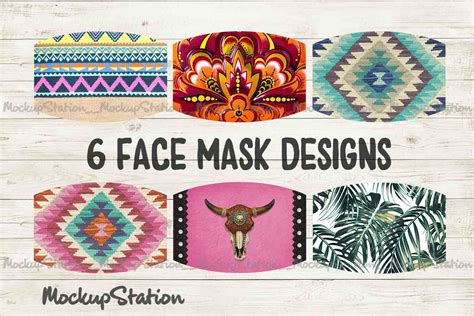 Download Free Southwest Face Mask Design Bundle Crafts