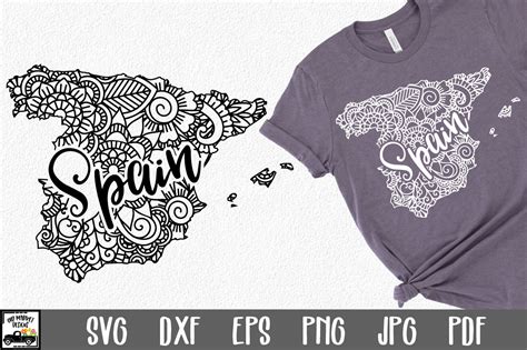 Download Free Spain SVG File - Spain Mandala Design For Crafts