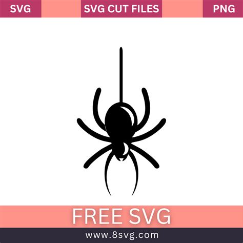 Download Free Spider SVG Cut File Files For Crafts
