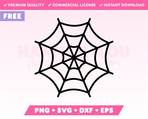 Download Free Spider Web SVG Bundle Printable