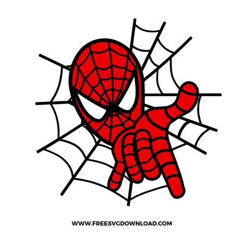 51+ Free Spiderman SVG Files,Spider man outline svg