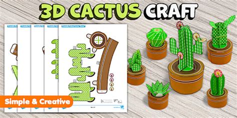 Download Free Spiked Cactus Files For Crafts