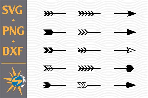 Download Free Split Arrow SVG, PNG, DXF Digital Files Include For Crafts