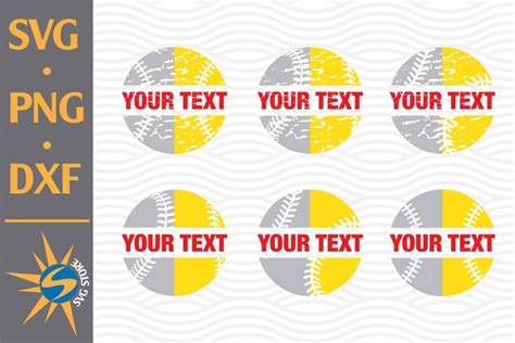 Download Free Split Baseball / Softball DXF Files