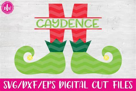 Download Free Split Elf Legs - SVG, DXF, EPS Cut File DXF Files