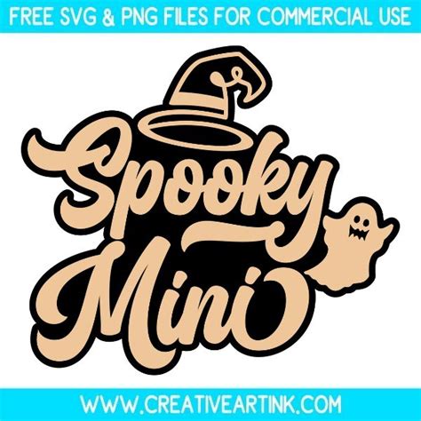 Download Free Spooky SVG Cut File Files