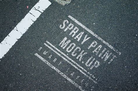 Download Free Spray Paint Mockup PSD Generator