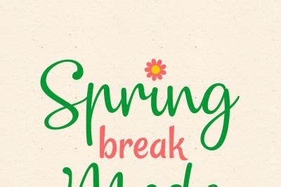 Download Free Spring Breakw Cut Images