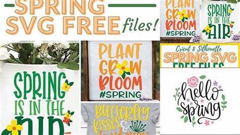 Download Free Spring Breakw Files for Cricut
