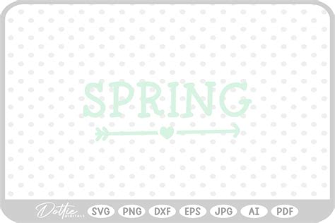 Download Free Spring Breakw Silhouette DXF Files
