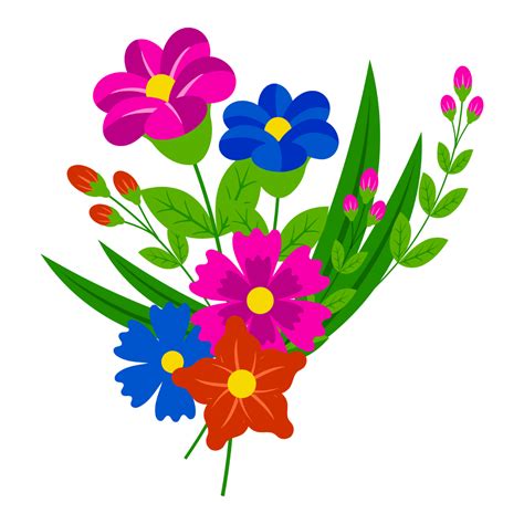 Download Free Spring Flowers | Clip Art | Stickers & SVG cut file for Cricut