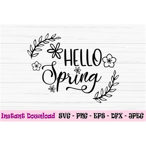 Download Free Spring Garden Lettering DXF Files