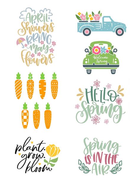 Download Free Spring Is Here SVG Cut File Files