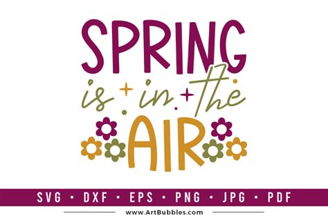 Download Free Spring Is In The Air Cut Files