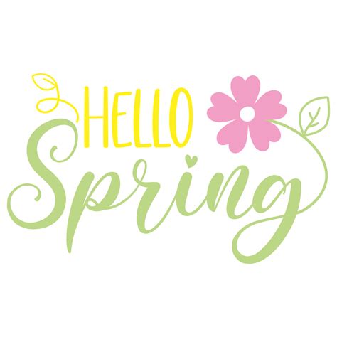 Download Free Spring SVG, Hello Spring, Hello, Welcome Spring, Hearts, HelloSpring Files for Cricut