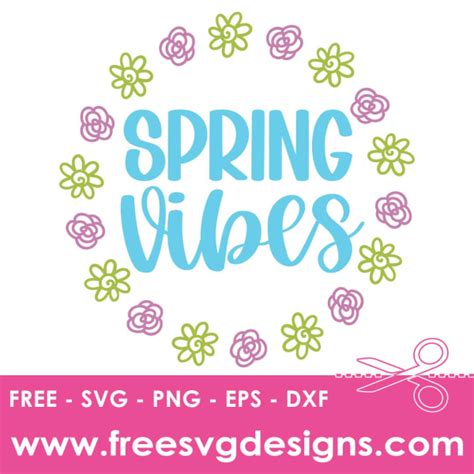 Download Free Spring SVG Cut File Commercial Use