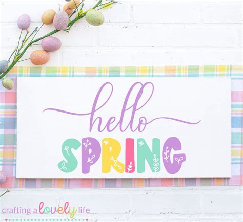 Download Free Spring SVG Cut File for Cricut Machine