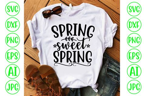 Download Free Spring Sweet Spring SVG Cut File Creativefabrica for Cricut