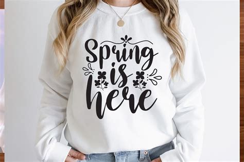 Download Free Spring is here svg Files for Cricut