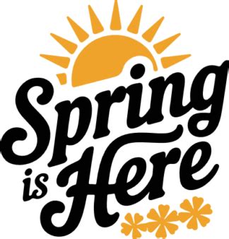 Download Free Spring is here svg Images