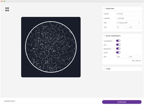 Free Star Map Generator