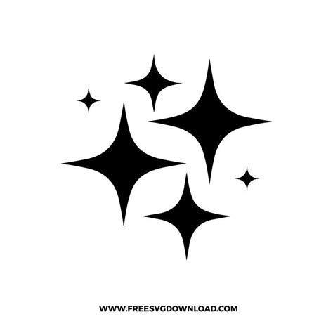 Shine Bright Like a Star: Enjoy Free SVGs for Your Creative Projects!