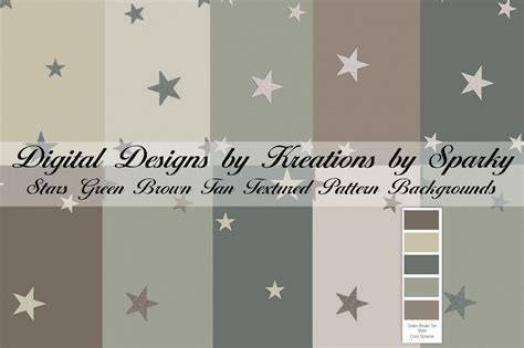 Download Free Stars Shades of Green Textured Pattern Backgrounds Files For Crafts