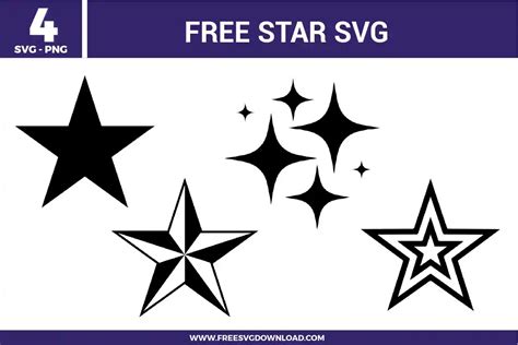 15 Free and Fantastic SVG Stars for Your Next Design Project