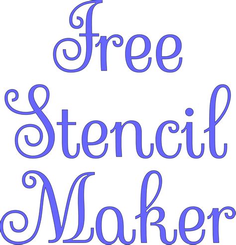 Free Stencil Maker Printable