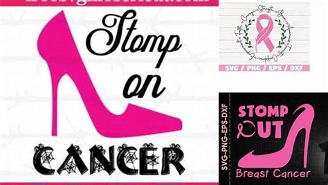 Download Free Stomp Out Breast Cancer Awareness Cut Images