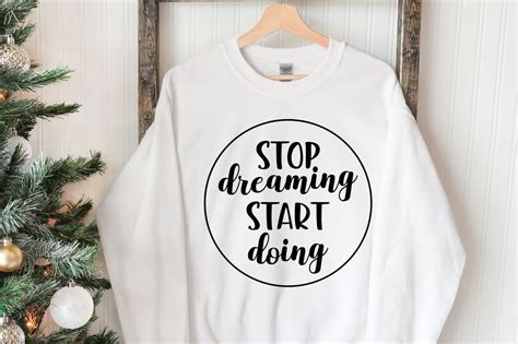 Download Free Stop Dreaming Start Doing DXF Files